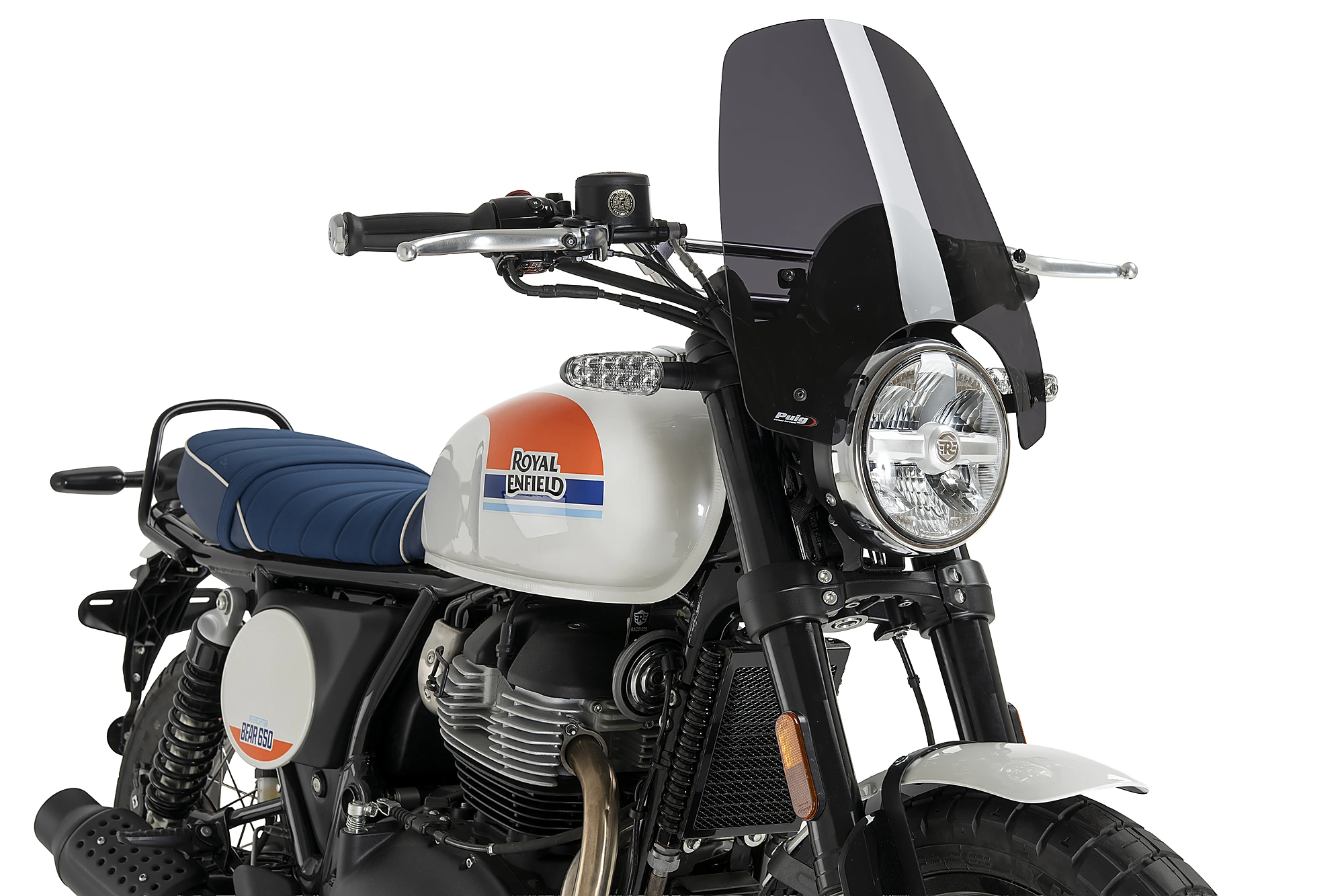 Windshield PUIG NEW GEN. TOURING 23045F dark smoke