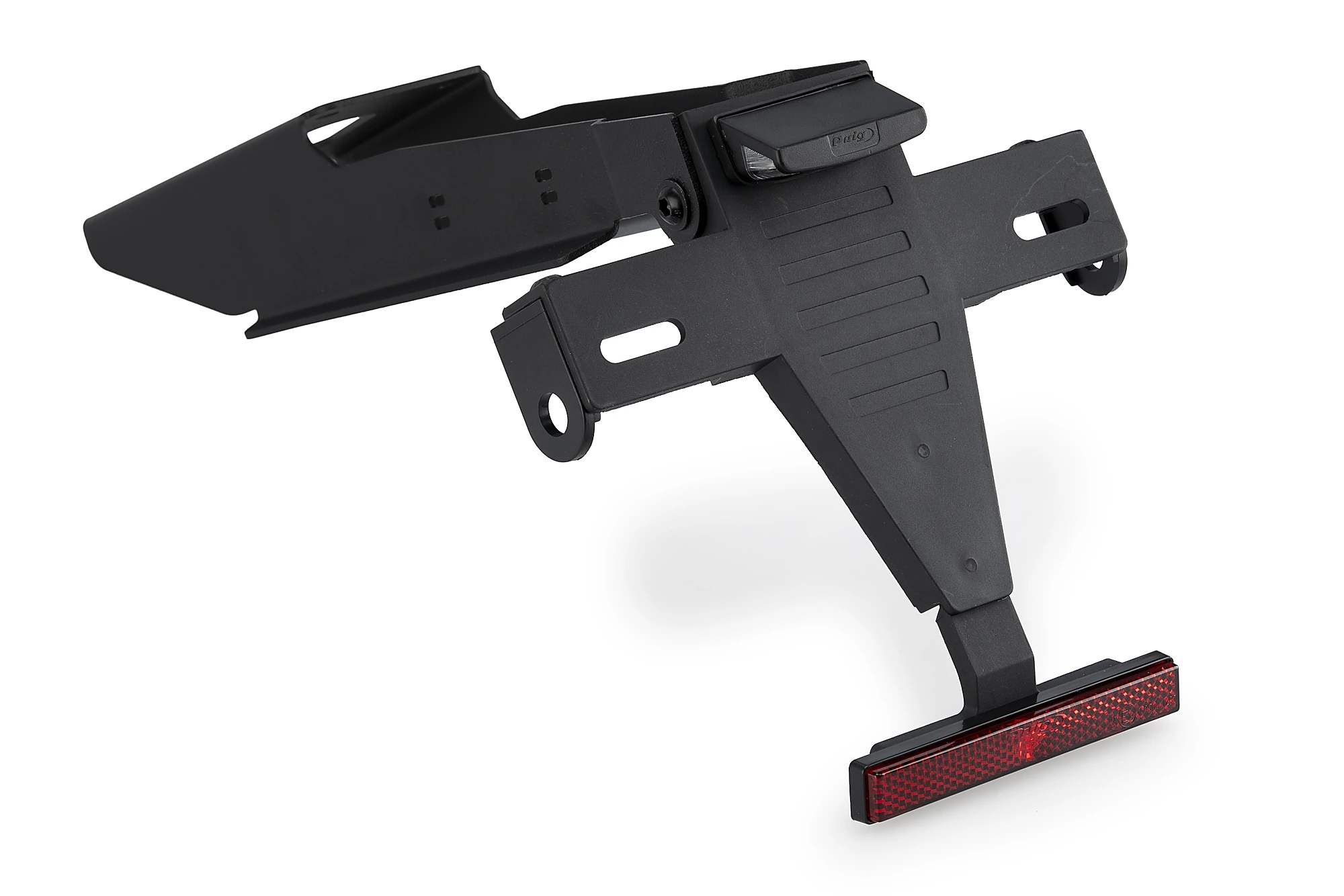 Adjustable license support PUIG 23086N Crni