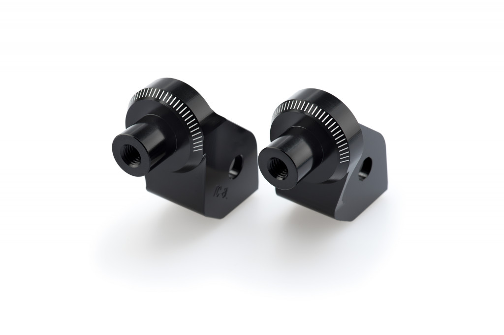 Footpeg adapters PUIG 7240N Crni