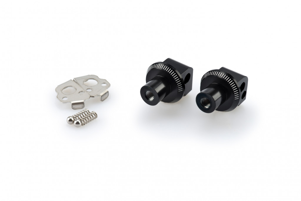 Footpeg adapters PUIG 7245N Crni for BMW R 1200 GS Adventure 2006-2013