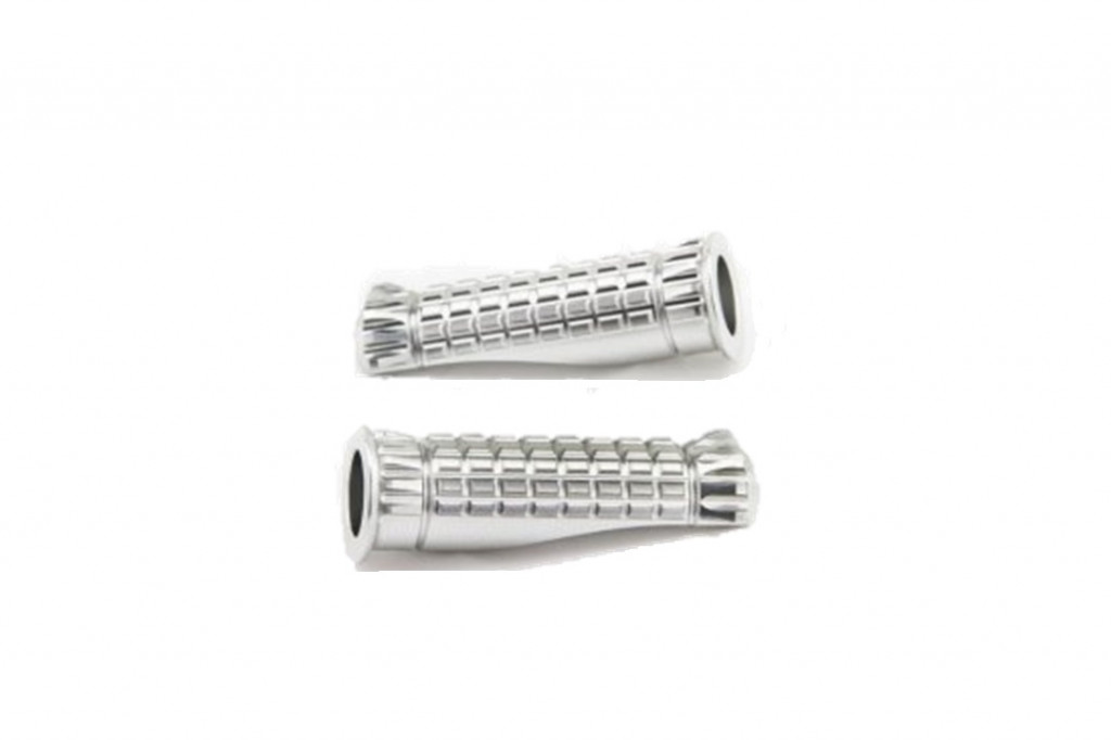 Footpegs without adapters PUIG R-FIGHTER 9192P silver