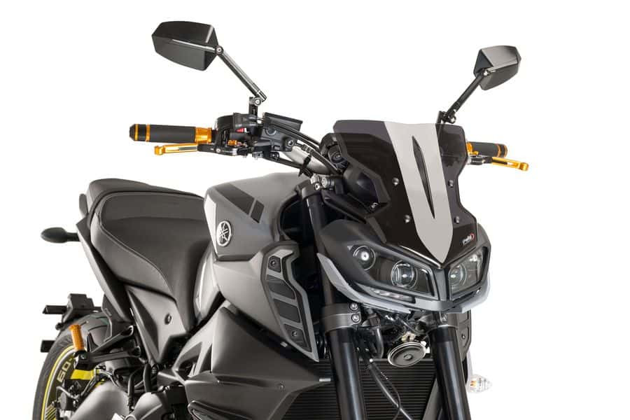 Windshield PUIG NEW GEN. SPORT 9376F dark smoke
