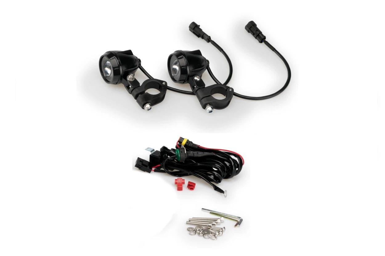 Adapters for auxiliary lights PUIG BEAM 2.0 20756N Crni