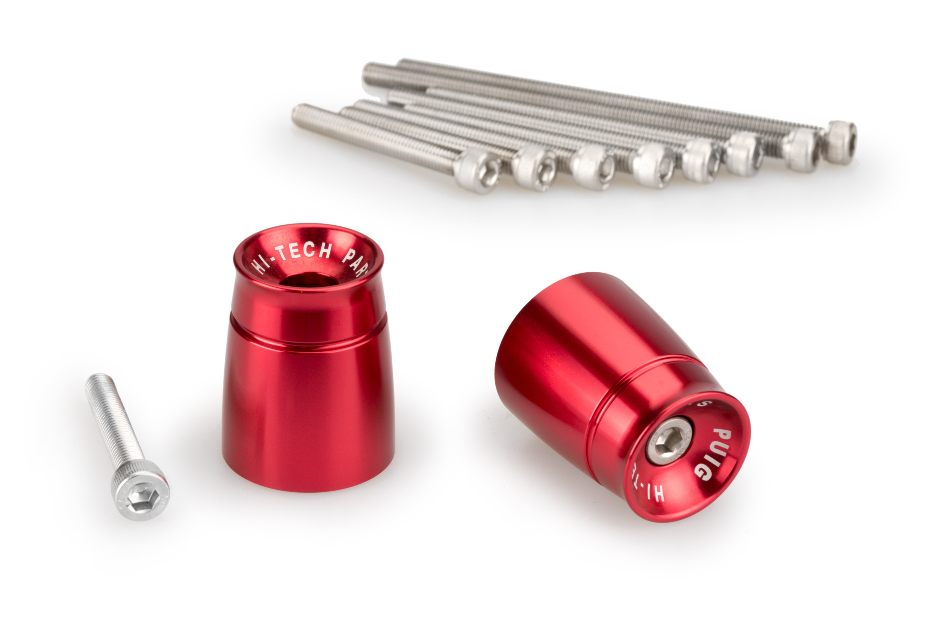 Bar ends PUIG SPORT 21029R crven
