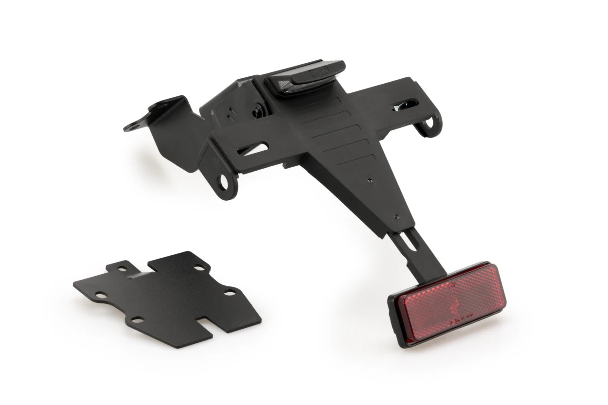 Adjustable license support PUIG 21248N Crni