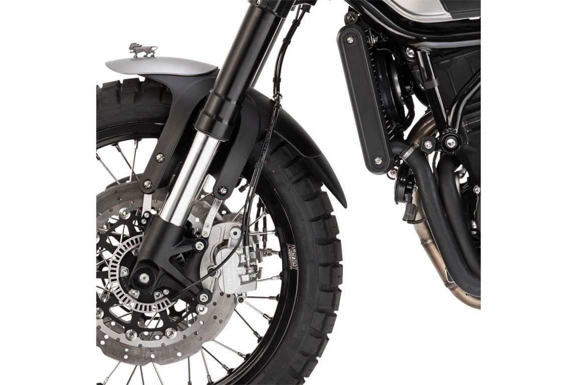 Front fender extension PUIG 3516N Crni