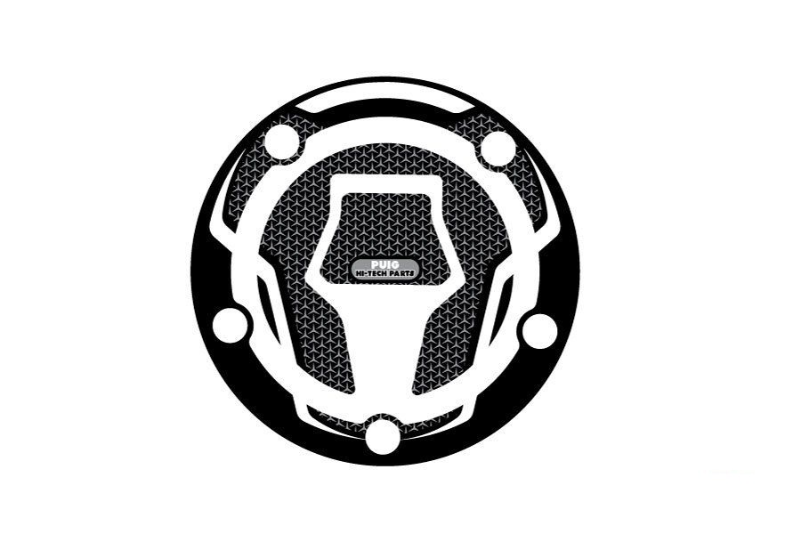 Fuel cap cover PUIG NAKED 9608U grey