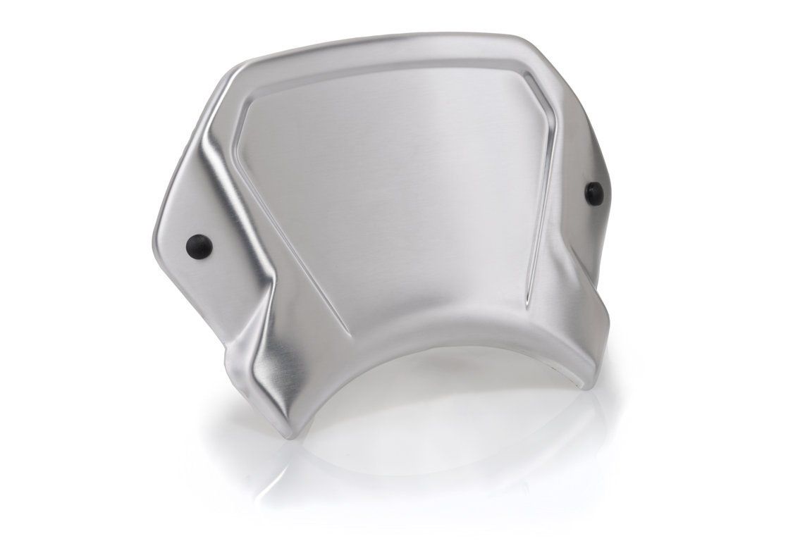 Windshield PUIG FRONTAL PLATE 9802P silver