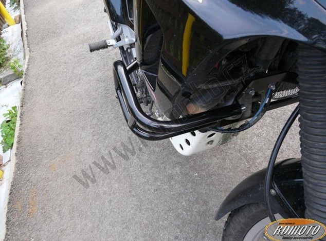 Engine guards RDMOTO CF31KD matt black for SUZUKI DR 800 Big 1991-1999