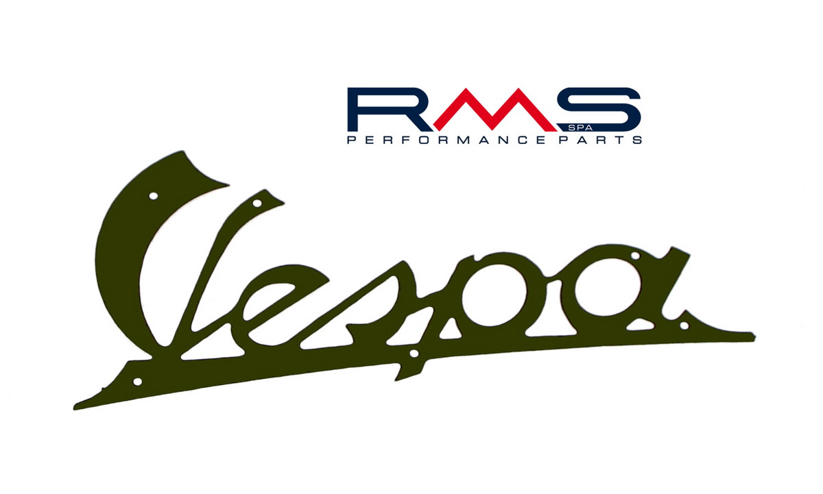 Emblem RMS 142720920 green for front shield