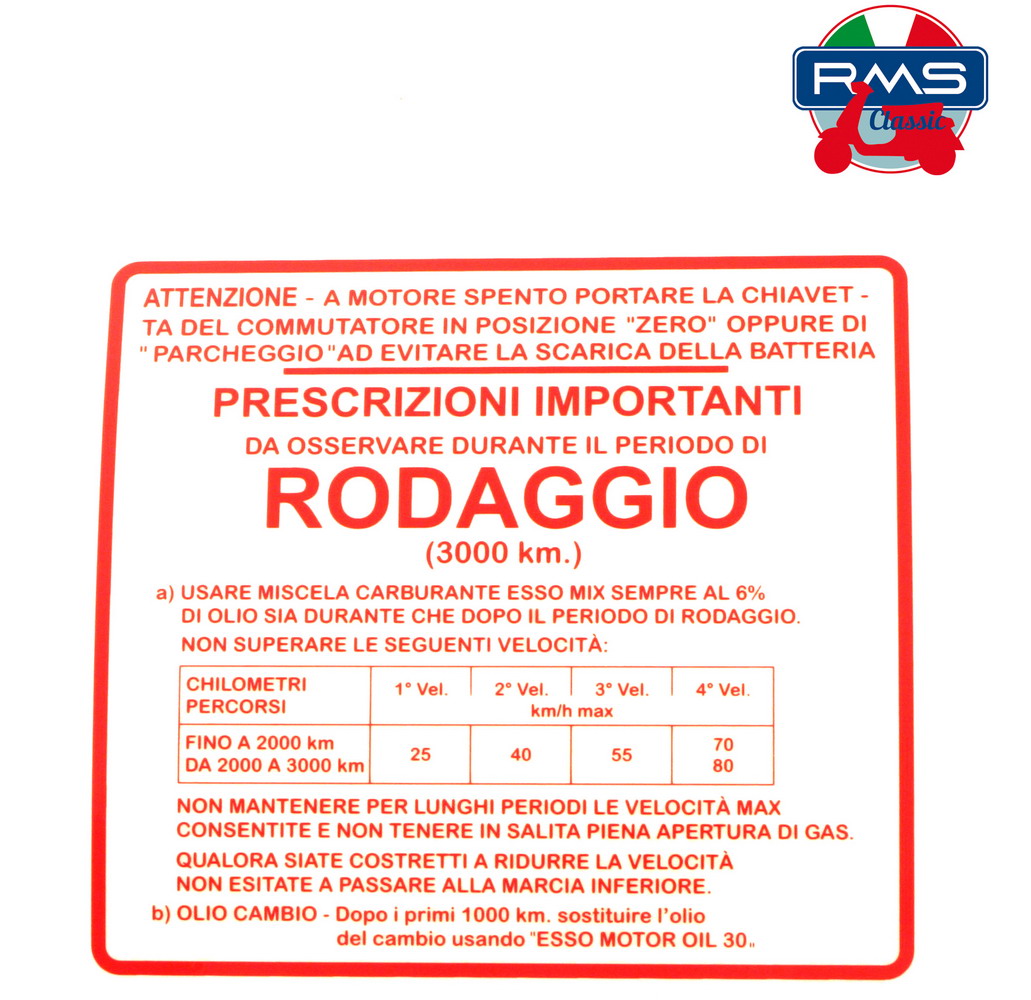 Label RMS 142721030 crven 