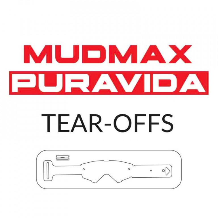 Standard tear-offs ARIETE PURAVIDA / MUDMAX 12964-PVLE 4 stacks / 6 tear-offs