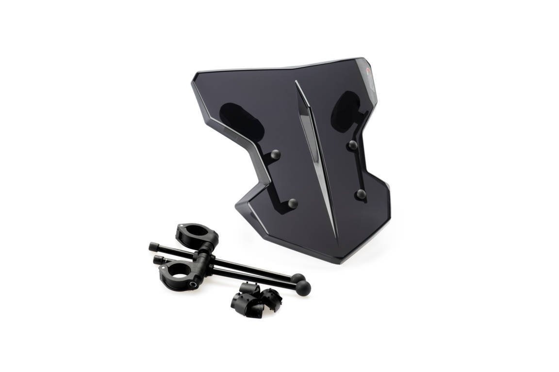 Windshield PUIG SHARK 20334F dark smoke