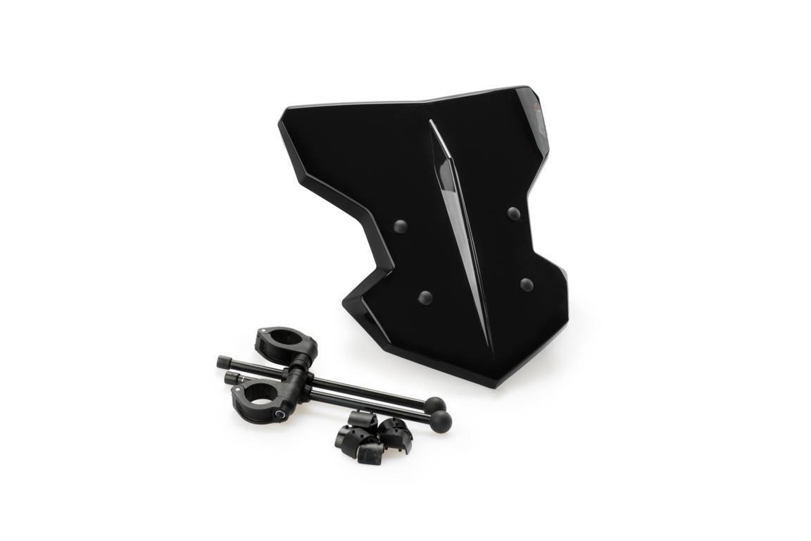 Windshield PUIG SHARK 20334N Crni