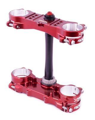 Triple clamp X-TRIG ROCS PRO 40201008 Brown