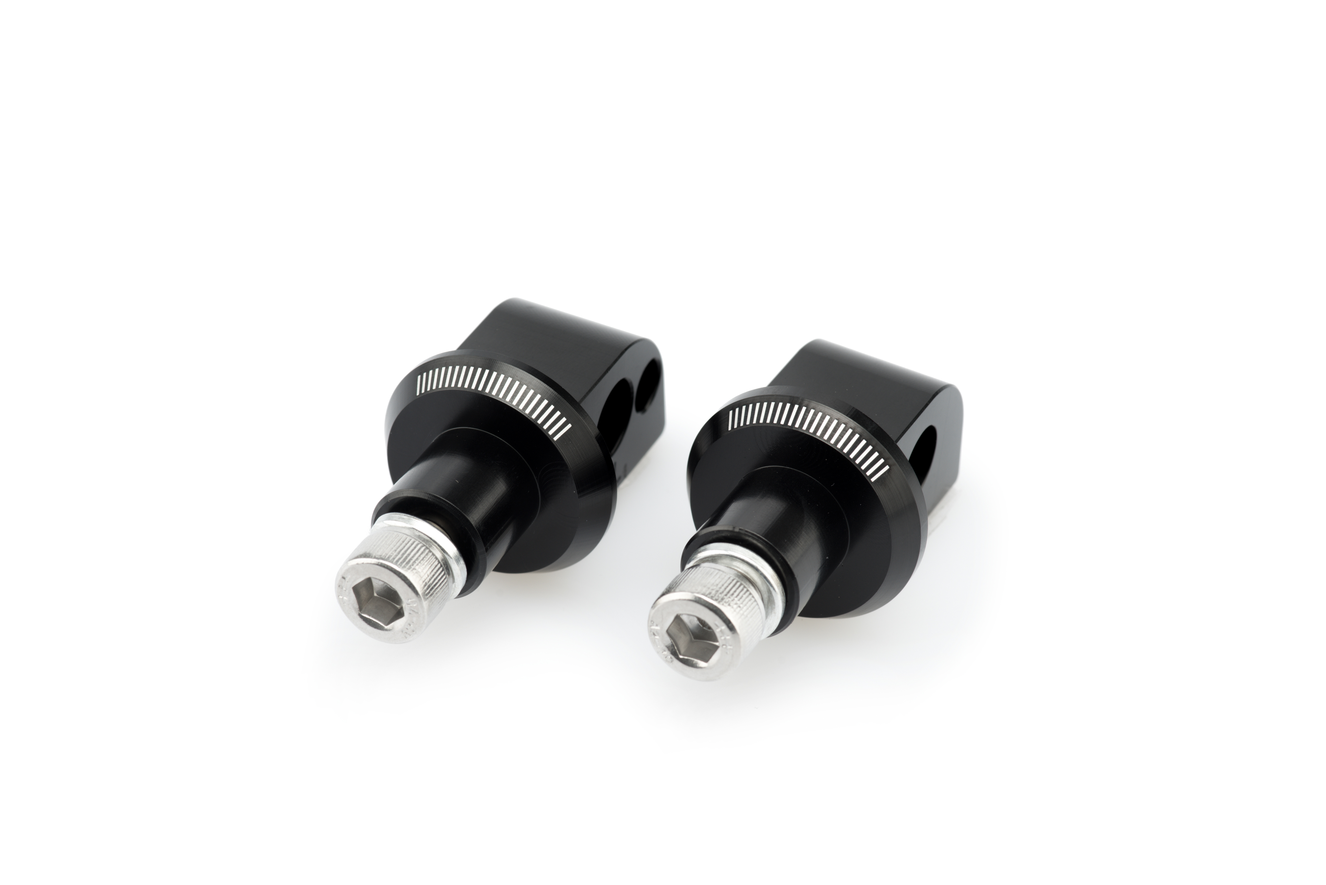 Footpeg adapters PUIG 20759N Crni for HONDA NSS 750 Forza 2021-2026