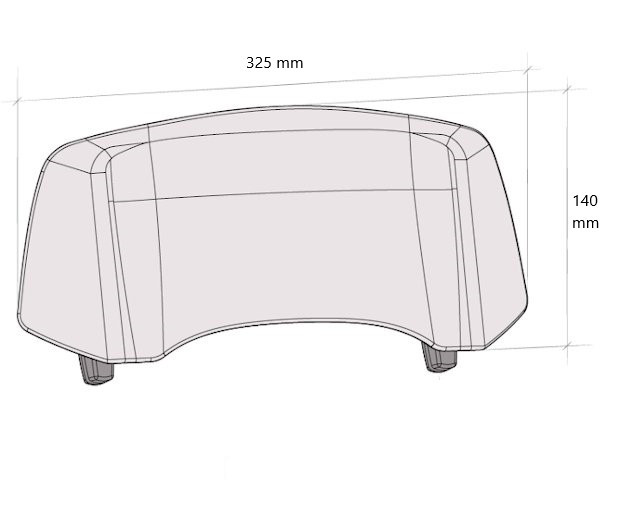 Spare visor PUIG 2.0 20765H smoke