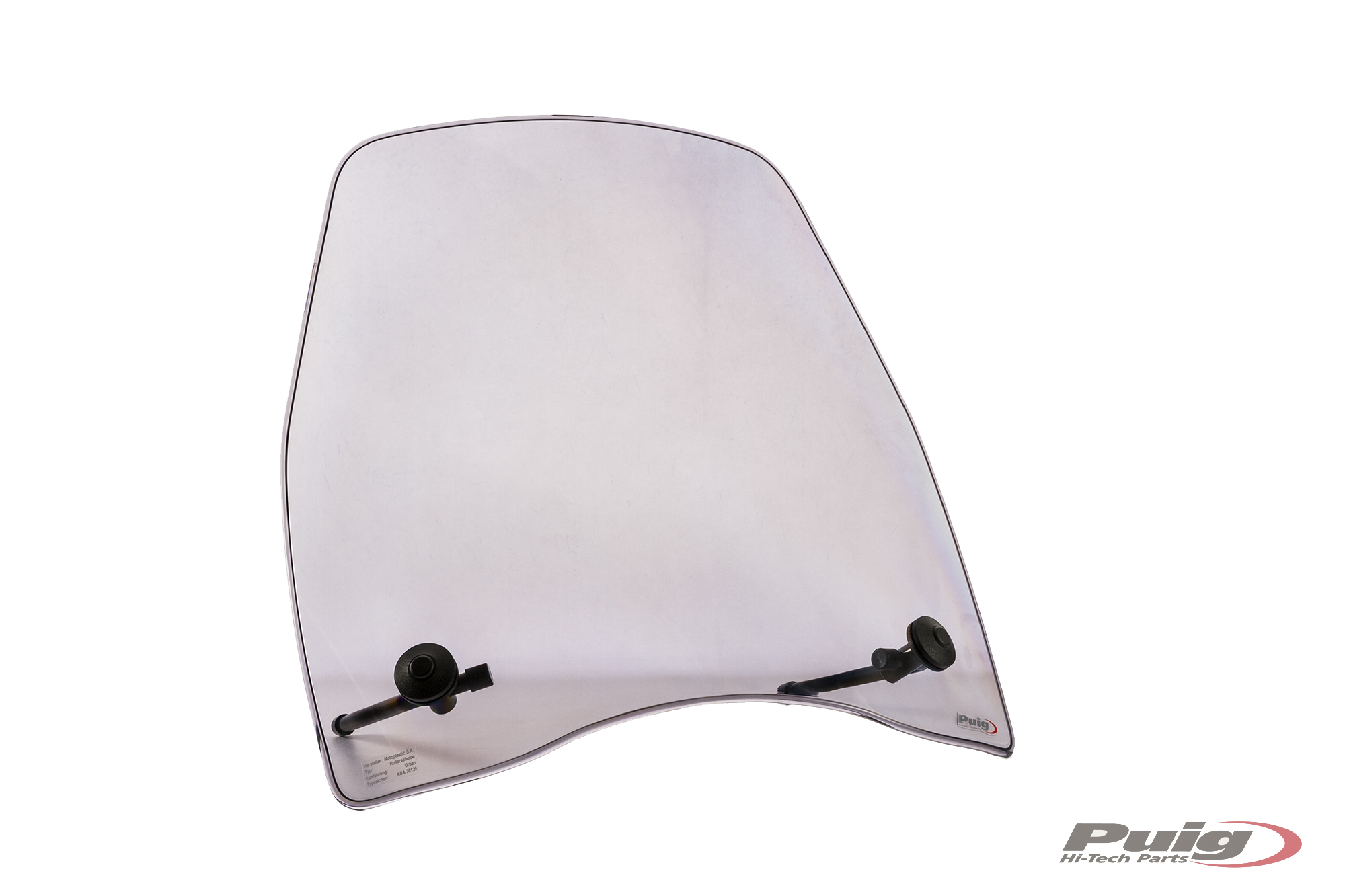 Windshield PUIG URBAN 20870H smoke for SYM Symphony 125 2021-2022, SYM Symphony SR 125 2021-2025