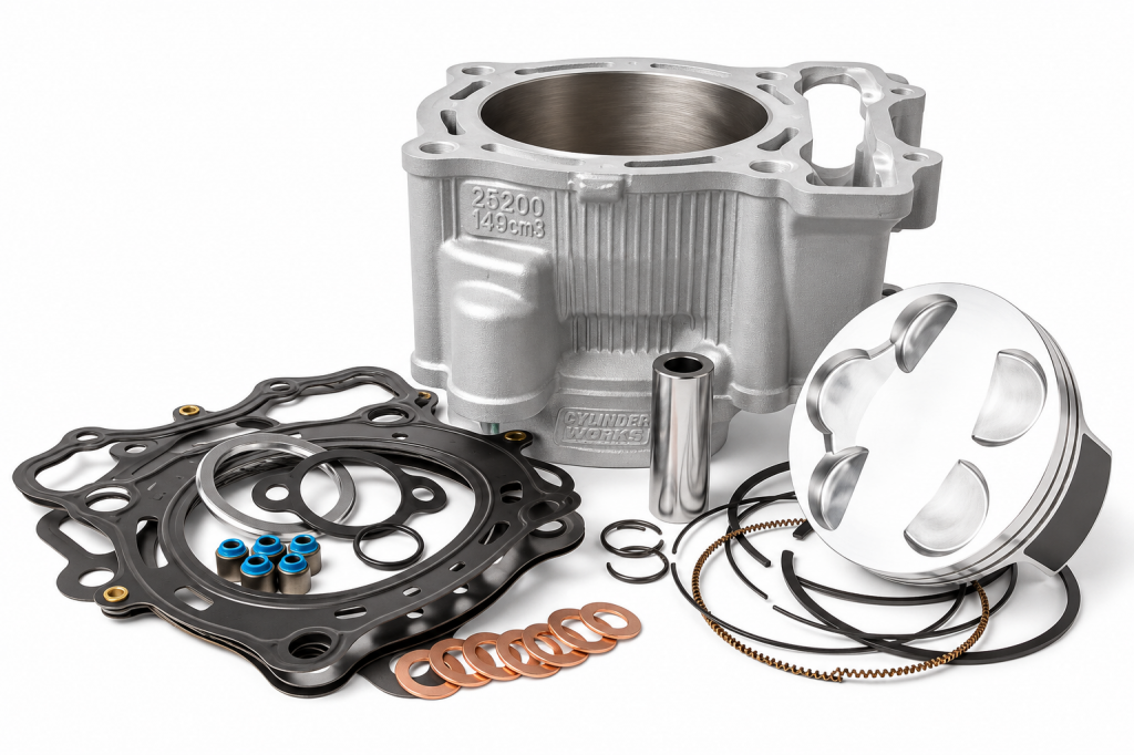 Big bore cylinder kit CYLINDER WORKS 21002-K01 80mm for YAMAHA WR 250 F 2001-2013, YAMAHA YZ 250 F 2001-2013