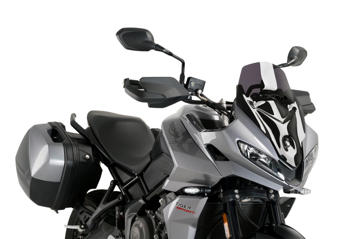 Windscreen PUIG SPORT 21318F dark smoke