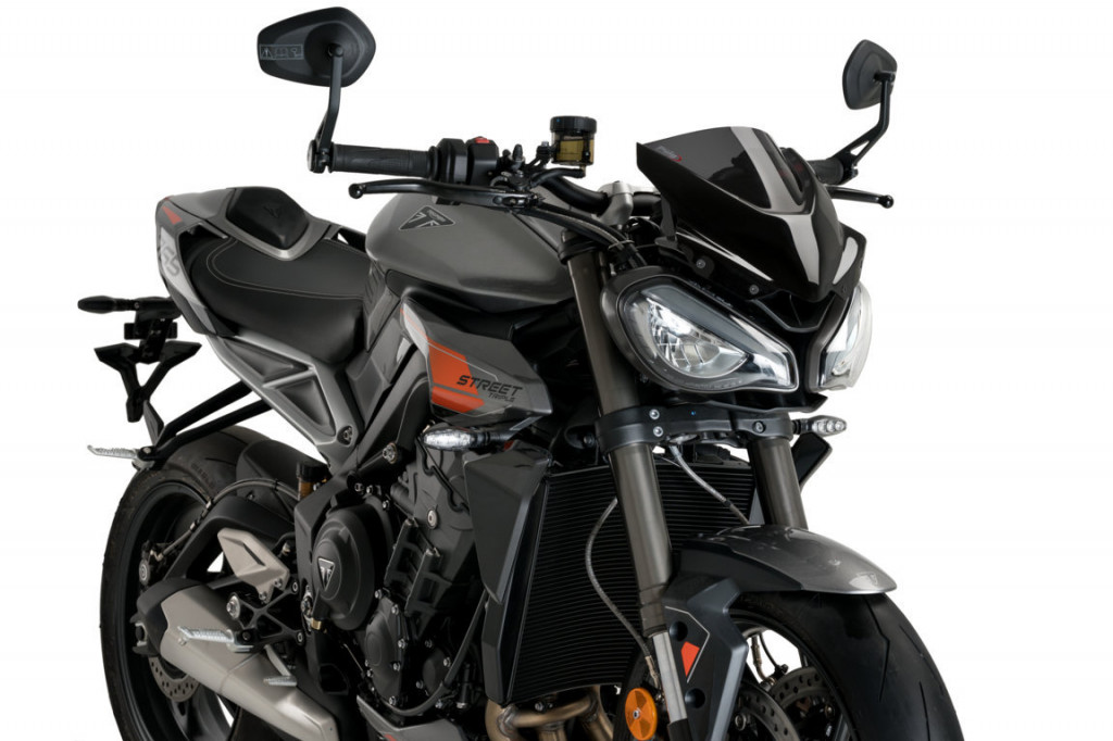 Windshield PUIG NEW GEN. SPORT 21592F dark smoke