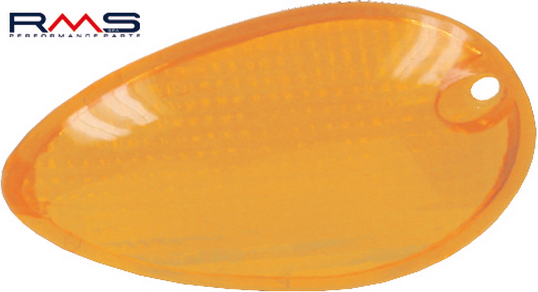 Indicator lens - left front RMS 246470101 orange