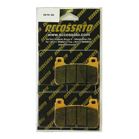 Disk pločice ACCOSSATO AGPA108 ST