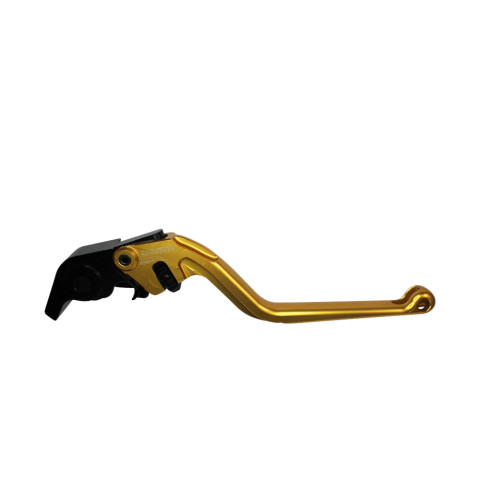 Brake lever ACCOSSATO EDF099 fixed CNC-worked aluminium, gold