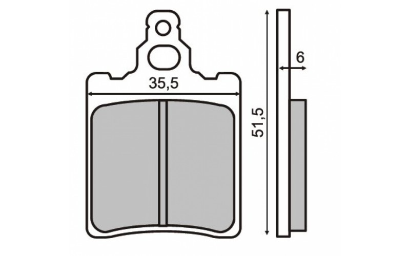 Reservoir for clutch fluid ACCOSSATO VP001 15 ml silver