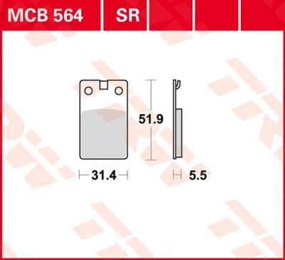 Key + lock kit for click systém SHAD X1SESTLR