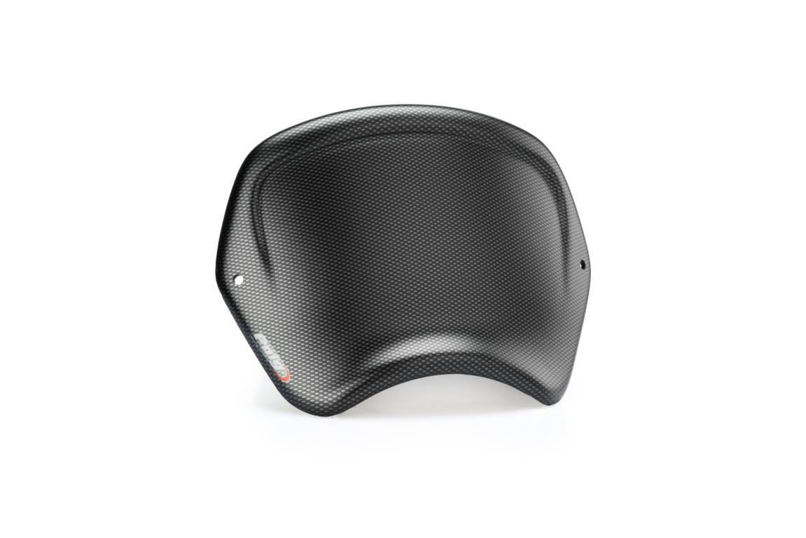 Windshield PUIG FRONTAL PLATE 3591C carbon look