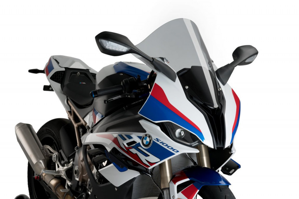Windscreen PUIG RACING 3641H smoke for BMW S 1000 RR 2019-2026