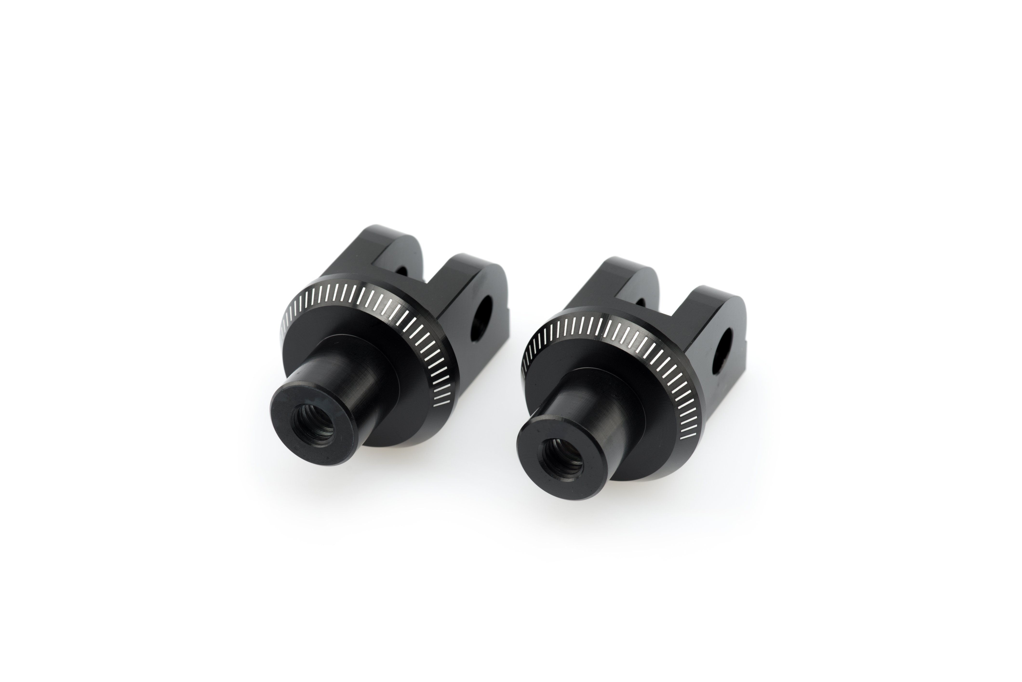 Footpeg adapters PUIG 3661N Crni