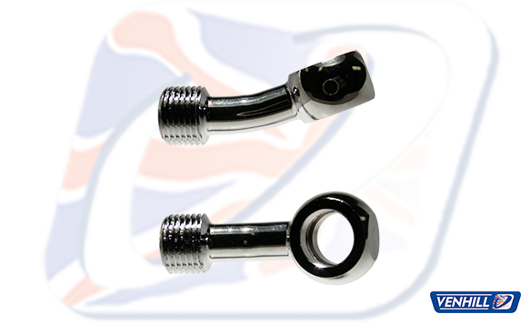 Banjo Venhill POWERHOSEPLUS 3/60092C M8 20° krom
