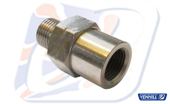 Female adaptor Venhill POWERHOSEPLUS 3/60100FAS 10x1.00mm Stainless Steel