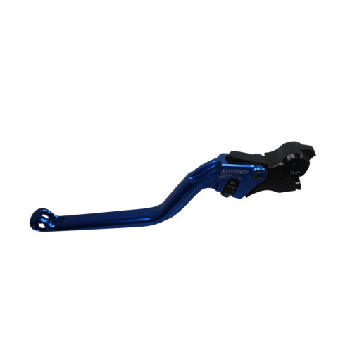 Clutch Lever ACCOSSATO ESA090 fixed CNC-worked aluminium, blue