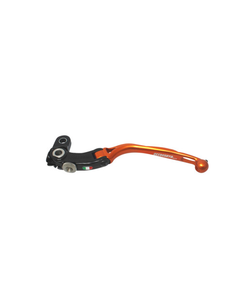 Folding lever ACCOSSATO LV031 in aluminium for ACCOSSATO full clutch orange