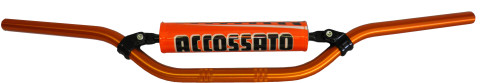 Handlebar ACCOSSATO aluminium, 22 mm orange