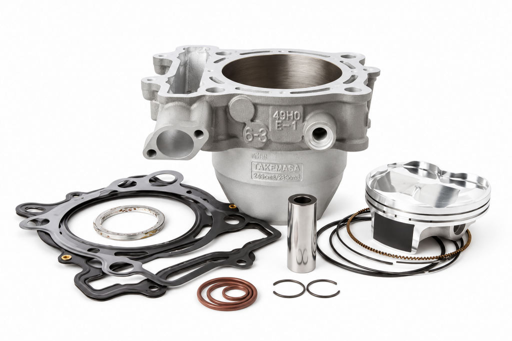 Standard bore cylinder kit CYLINDER WORKS 40004-K02 77mm for SUZUKI RM-Z 250 2013-2015
