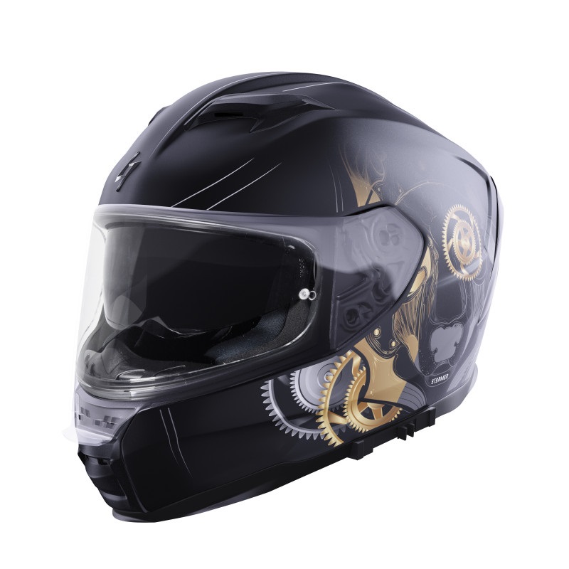 Full face helmet STORMER ZS-1001 ARTS metal matt XS