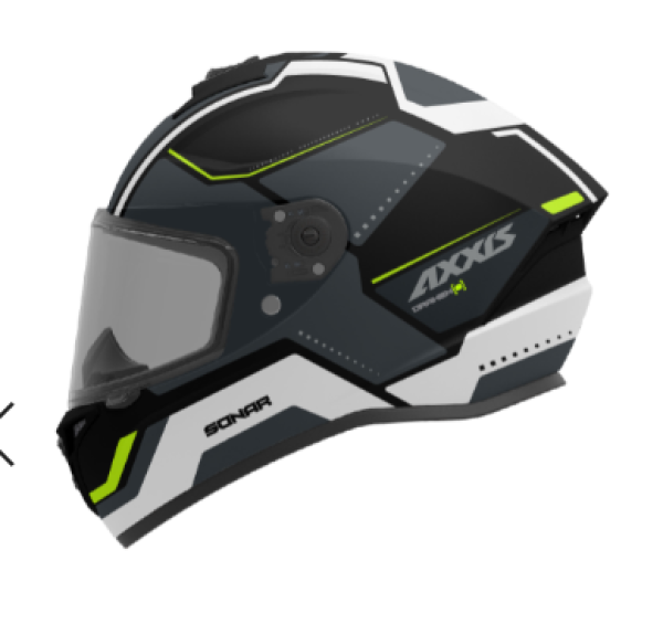 FULL FACE helmet AXXIS DRAKEN S sonar matt XL