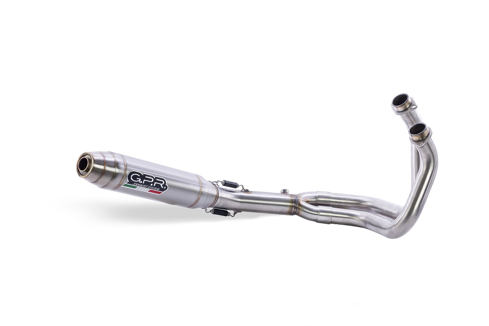 Cijeli ispušni sustav GPR DEEPTONE INOX E5.S.200.CAT.DE Brushed Stainless steel