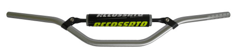 Handlebar ACCOSSATO aluminium, 22 mm silver