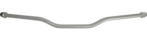 Handlebar ACCOSSATO aluminium, 22 mm silver