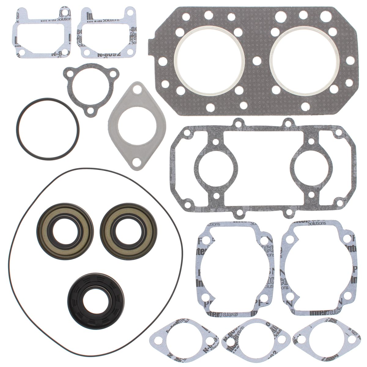Complete gasket set with oil seal WINDEROSA 611101