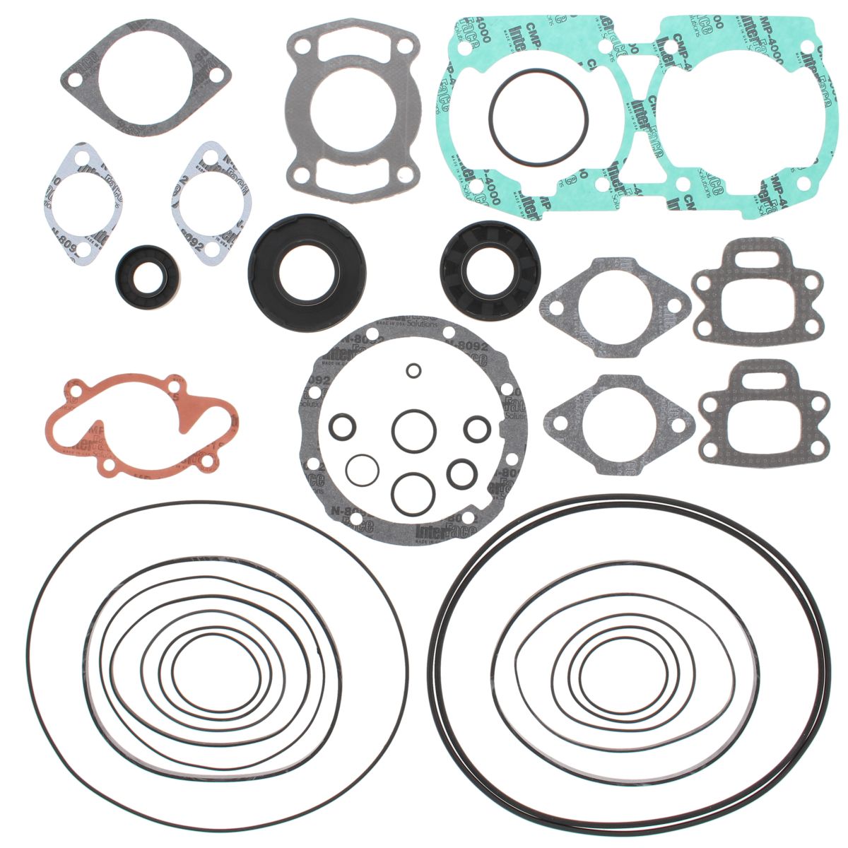 Complete gasket set with oil seal WINDEROSA 611200