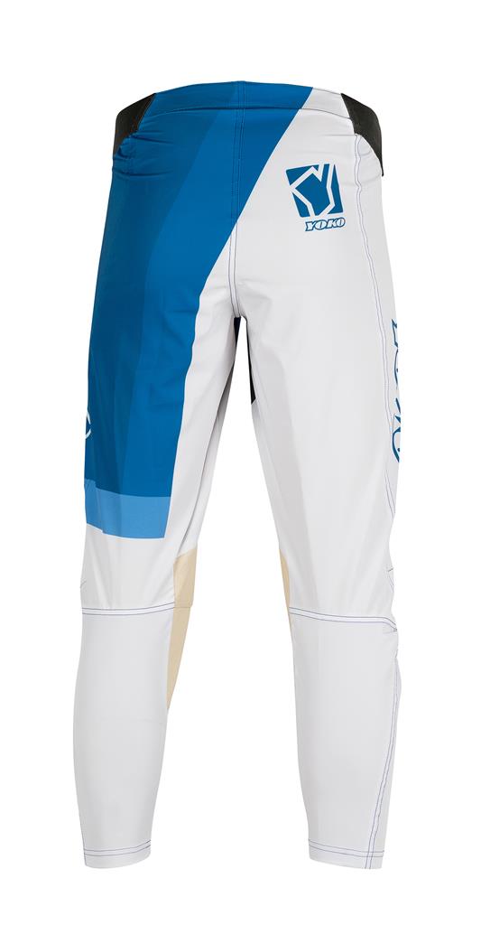 MX hlače YOKO VIILEE white / blue 30