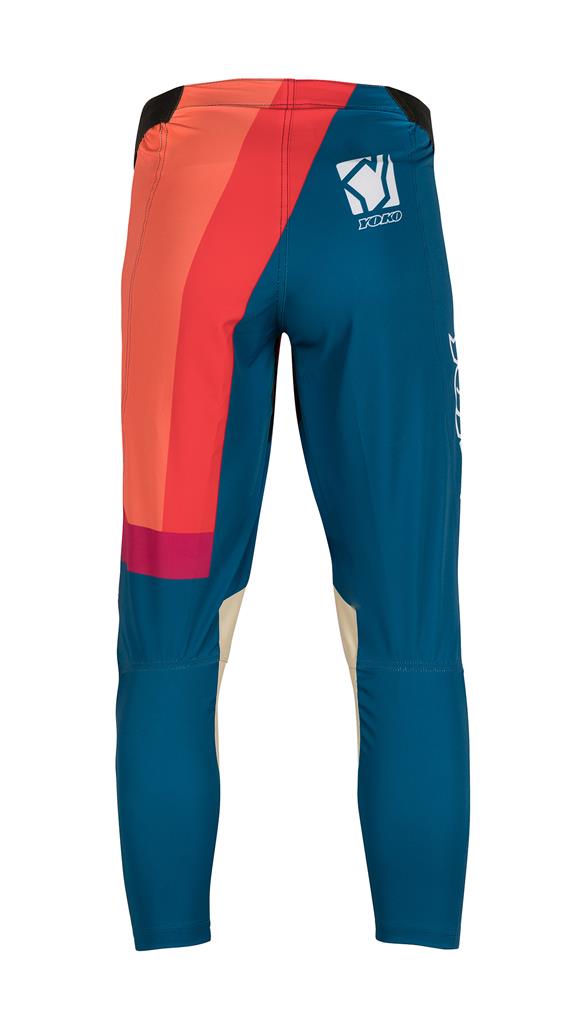 MX hlače YOKO VIILEE blue / orange 30