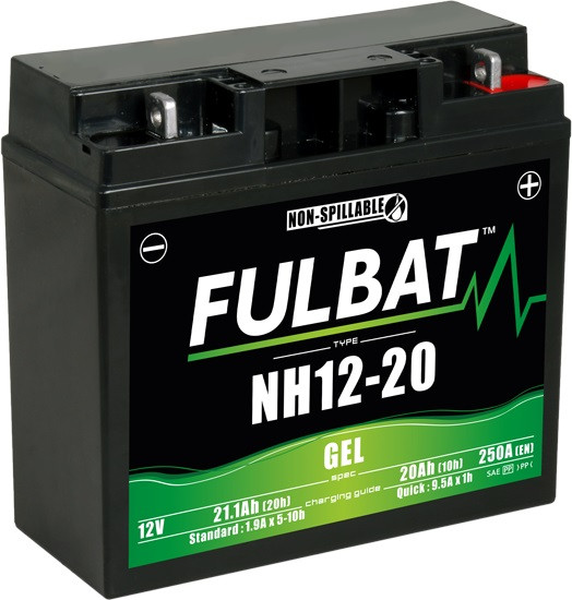 Gel battery FULBAT NH12-20