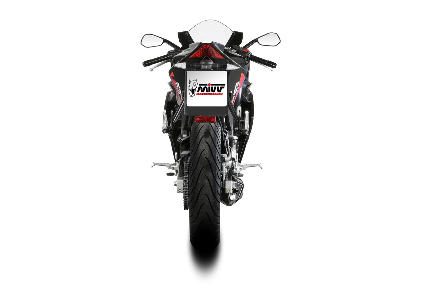 Full exhaust system 3x1 MIVV DELTA RACE Y.081.KDRX Stainless steel